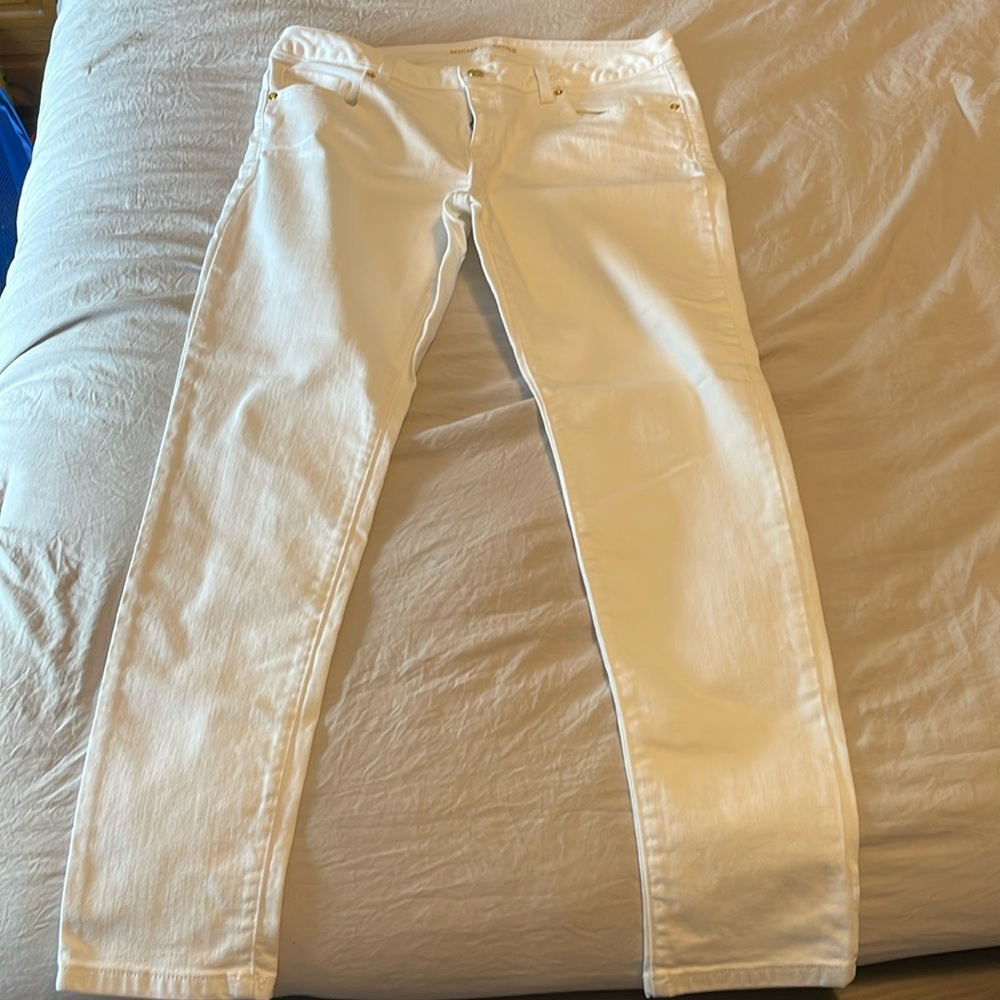 New w/o tags white Michael Kors jeans (size 10)